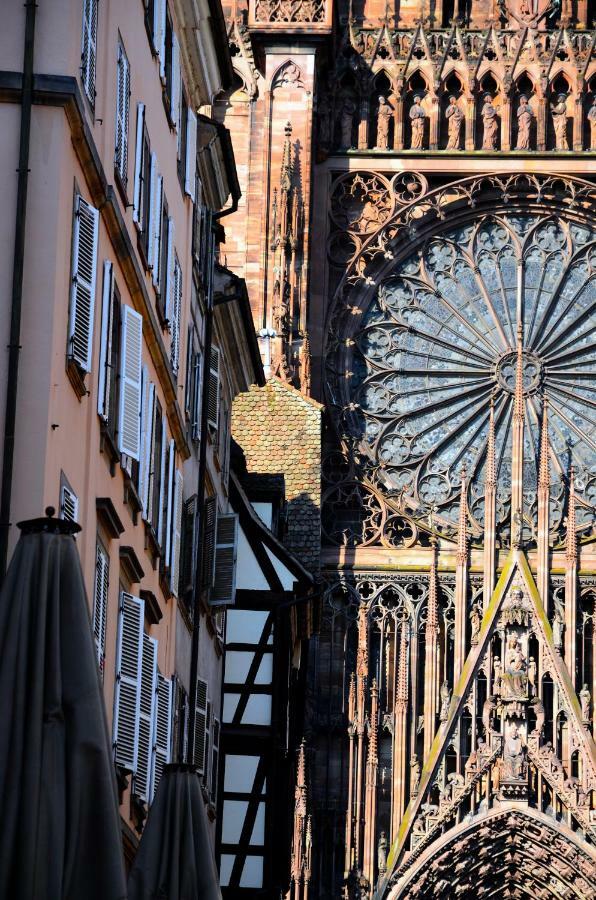 Ferienwohnung Quatre Chaises Straßburg Exterior foto